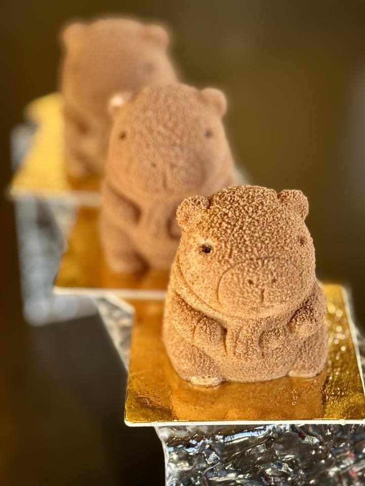 Capybara csokoládé desszert